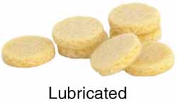 12 gauge shotgun Premium Lubed  Wad,
bag of 100 lubricated felt wads